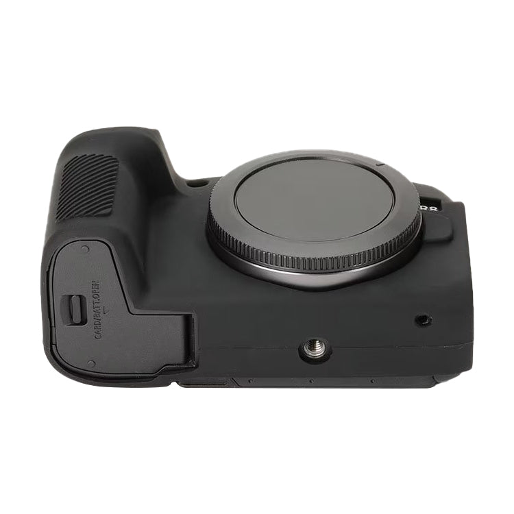 For Canon EOS R8 Soft Silicone Protective Case(Black) by buy2fix