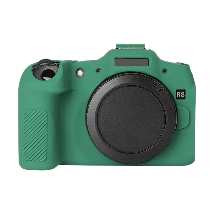 For Canon EOS R8 Soft Silicone Protective Case(Green) by buy2fix