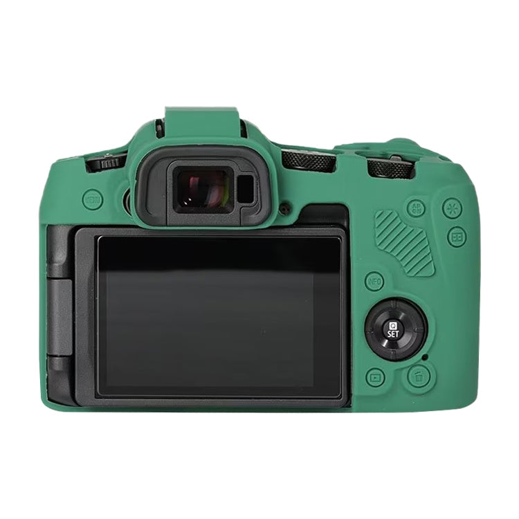 For Canon EOS R8 Soft Silicone Protective Case(Green) by buy2fix