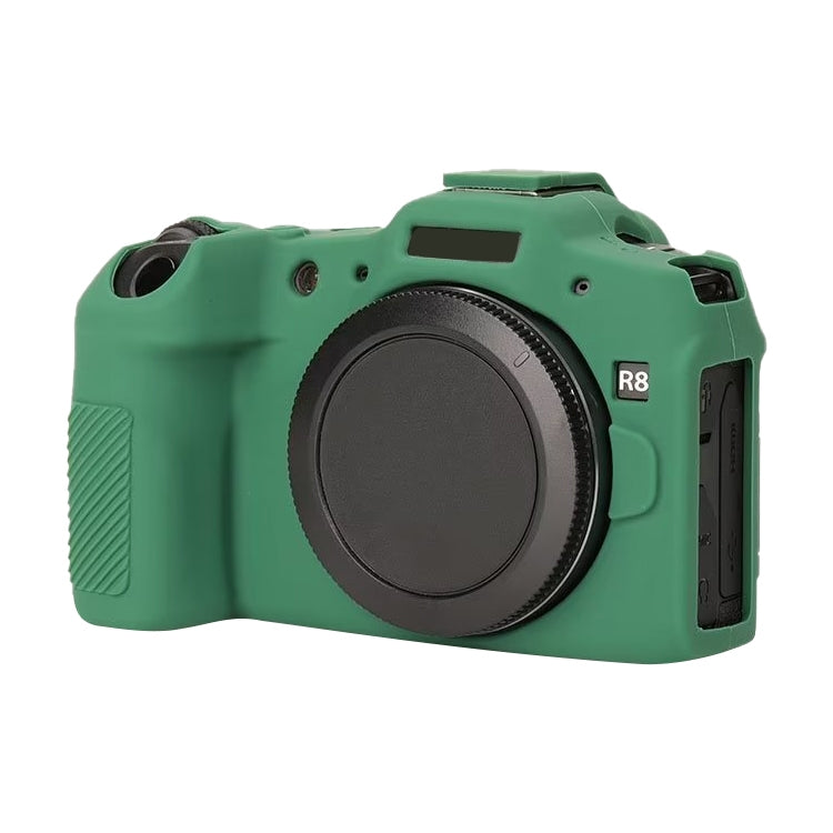 For Canon EOS R8 Soft Silicone Protective Case(Green) by buy2fix