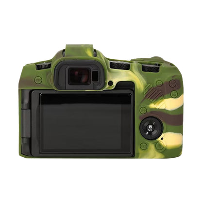 For Canon EOS R8 Soft Silicone Protective Case(Camouflage) by buy2fix