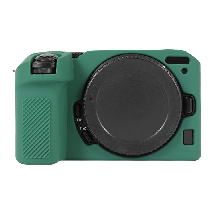 For Nikon Z 30 Soft Silicone Protective Case with Lens Cover(Green) by buy2fix