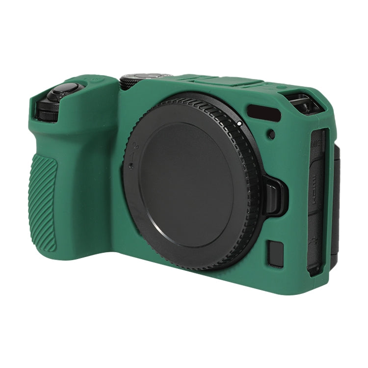 For Nikon Z 30 Soft Silicone Protective Case with Lens Cover(Green) by buy2fix