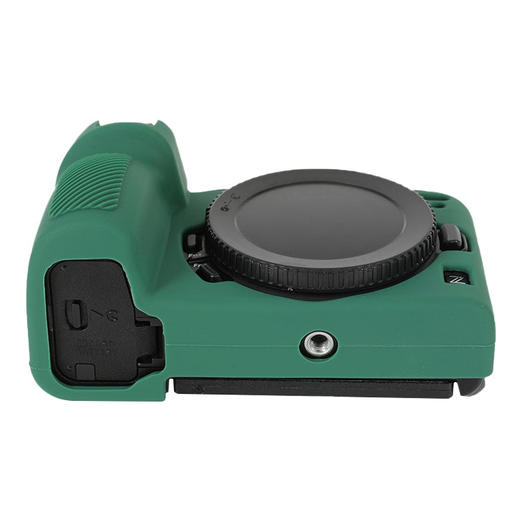 For Nikon Z 30 Soft Silicone Protective Case with Lens Cover(Green) by buy2fix
