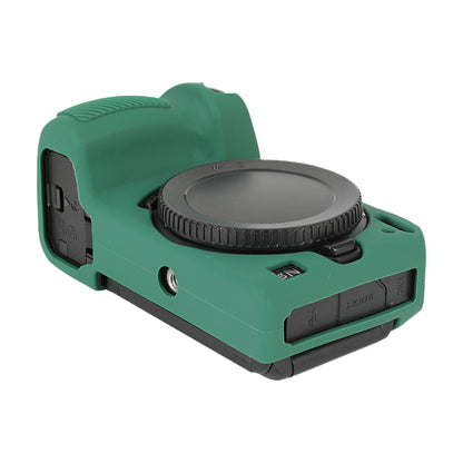 For Nikon Z 30 Soft Silicone Protective Case with Lens Cover(Green) by buy2fix