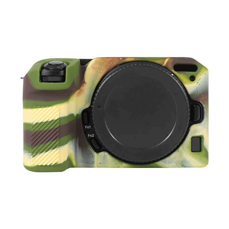 For Nikon Z 30 Soft Silicone Protective Case with Lens Cover(Camouflage) by buy2fix