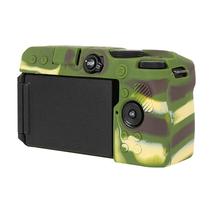 For Nikon Z 30 Soft Silicone Protective Case with Lens Cover(Camouflage) by buy2fix