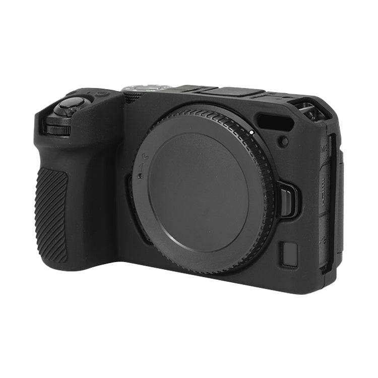 For Nikon Z 30 Soft Silicone Protective Case with Lens Cover(Black) by buy2fix