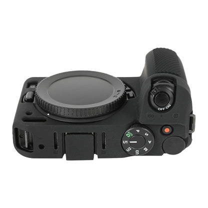 For Nikon Z 30 Soft Silicone Protective Case with Lens Cover(Black) by buy2fix