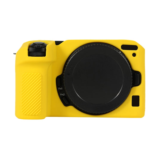 For Nikon Z 30 Soft Silicone Protective Case with Lens Cover(Yellow) by buy2fix