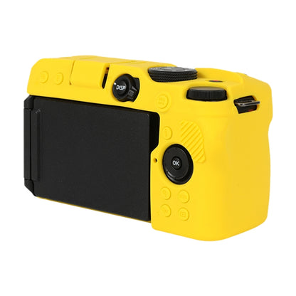 For Nikon Z 30 Soft Silicone Protective Case with Lens Cover(Yellow) by buy2fix
