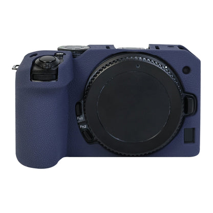 For Nikon Z 30 Soft Silicone Protective Case with Lens Cover(Dark Blue) by buy2fix
