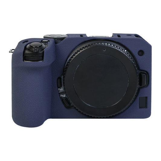 For Nikon Z 30 Soft Silicone Protective Case with Lens Cover(Dark Blue) by buy2fix