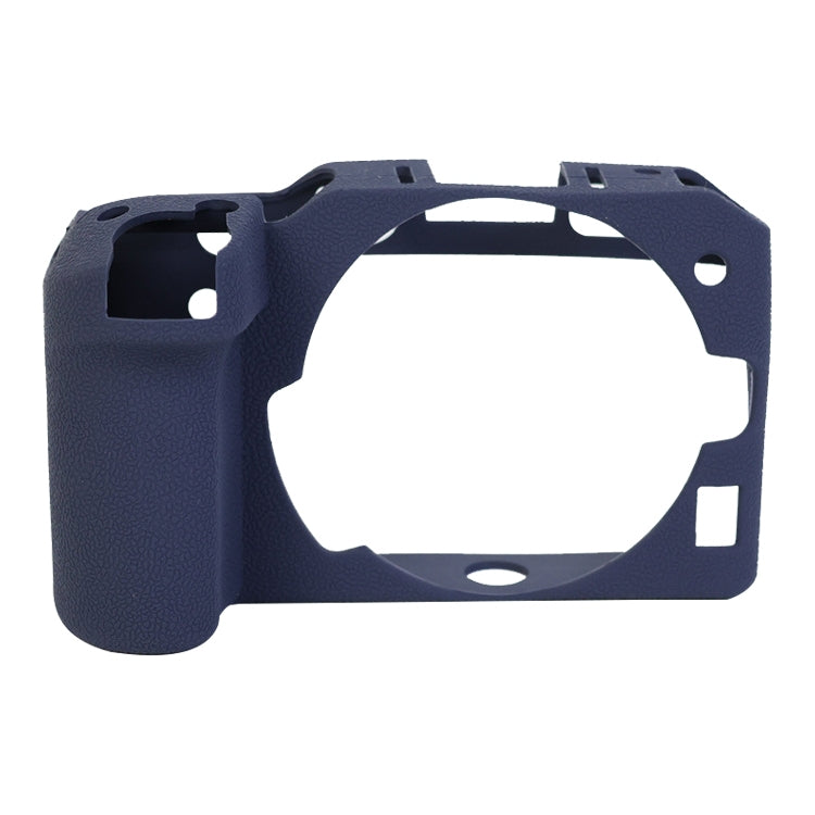For Nikon Z 30 Soft Silicone Protective Case with Lens Cover(Dark Blue) by buy2fix