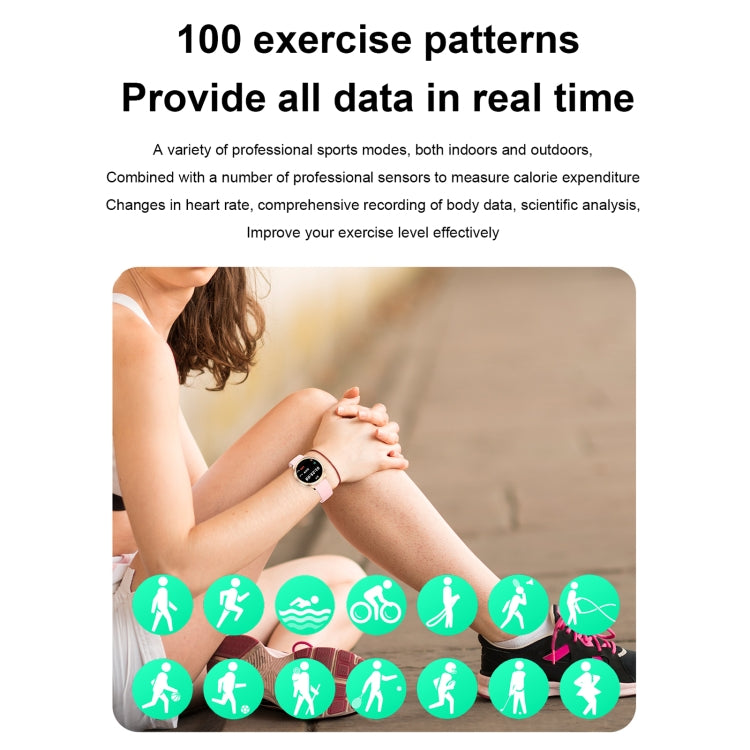 AK53 IP67 BT5.2 1.32inch Smart Watch Support Voice Call / Health Monitoring, Style:Steel Mesh Strap(Silver) by buy2fix