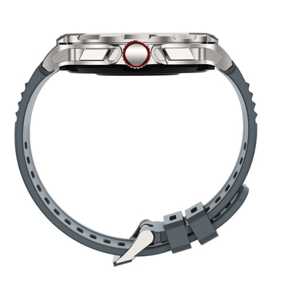 V69 IP68 BT5.0 1.85inch Smart Watch Support Voice Call / Sleep Detection(Silver) by buy2fix