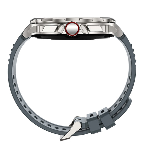 V69 IP68 BT5.0 1.85inch Smart Watch Support Voice Call / Sleep Detection(Silver) by buy2fix