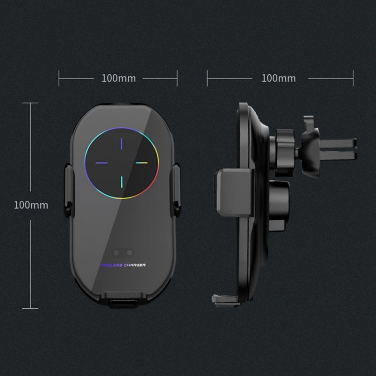 A7s Infrared lnduction Wireless Fast Charging Air Outlet Car Holder by buy2fix