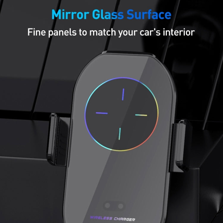 A7s Infrared lnduction Wireless Fast Charging Air Outlet Car Holder by buy2fix