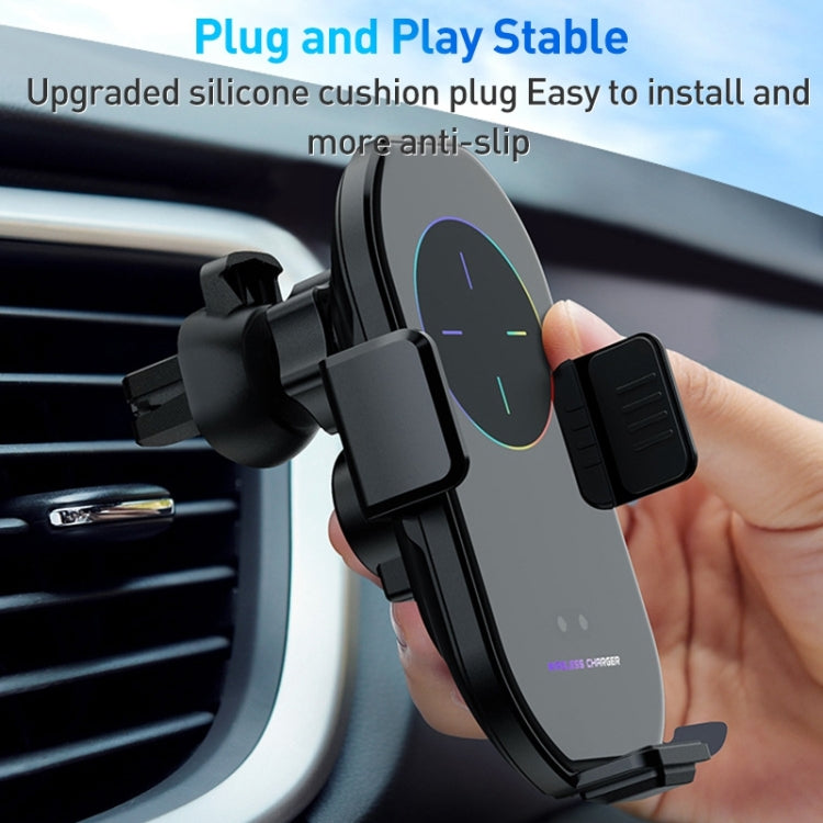 A7s Infrared lnduction Wireless Fast Charging Air Outlet Car Holder by buy2fix