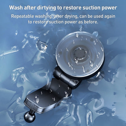 D6 Mechanical Locking Wireless Fast Charging Air Outlet Car Holder, Style:Standard by buy2fix