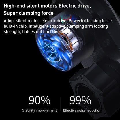 D7 Infrared lnduction Wireless Fast Charging Air Outlet Car Holder(Silver) by buy2fix