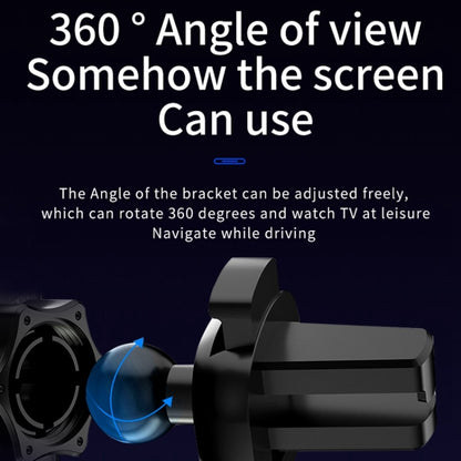 D7 Infrared lnduction Wireless Fast Charging Air Outlet Car Holder(Black) by buy2fix