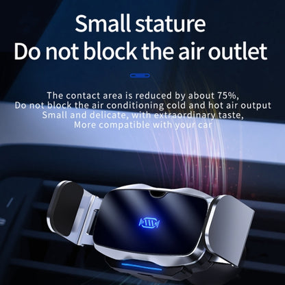 D7 Infrared lnduction Wireless Fast Charging Air Outlet Car Holder(Black) by buy2fix