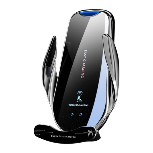 G10 Infrared lnduction Wireless Fast Charging Air Outlet Car Holder(Silver) - Wireless Charger Holders by buy2fix | Online Shopping UK | buy2fix