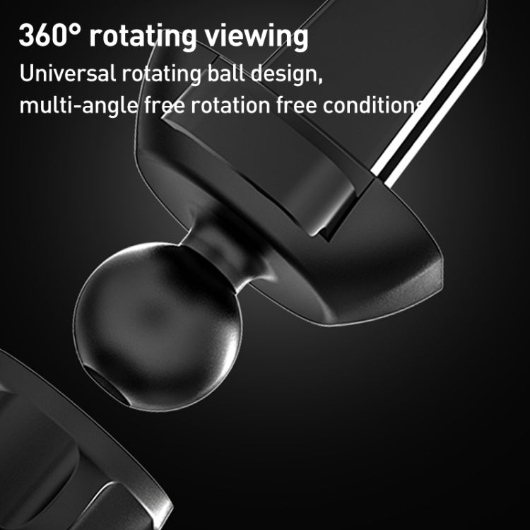 M2 Infrared lnduction Wireless Fast Charging Air Outlet Car Holder(Silver) by buy2fix