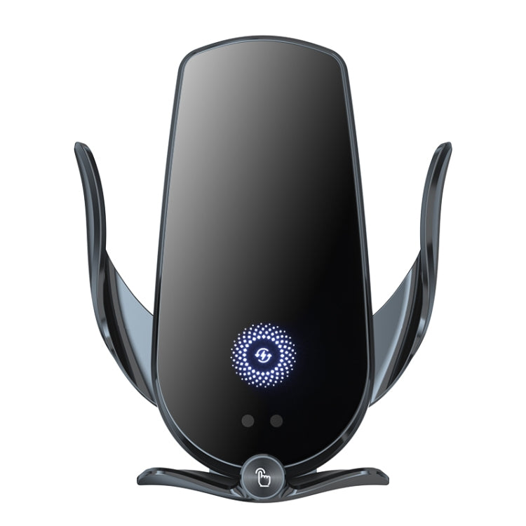 M3 Infrared lnduction Wireless Fast Charging Air Outlet Car Holder(Black) by buy2fix