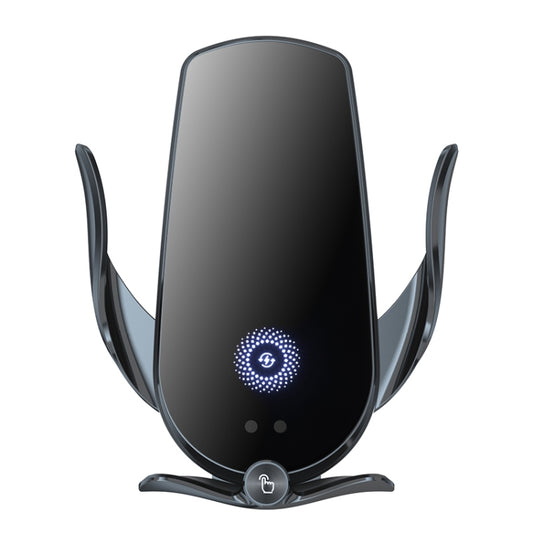 M3 Infrared lnduction Wireless Fast Charging Air Outlet Car Holder(Black) by buy2fix