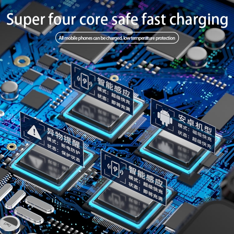 Q88 Infrared lnduction Wireless Fast Charging Air Outlet Car Holder(Black) by buy2fix