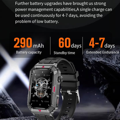 CF26 1.57inch BT5.2 Smart Bracelet Support Sleep Detection, Style:Silicone Strap(Silver) by buy2fix
