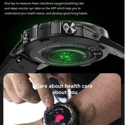 K52 1.39inch BT5.0 Smart Watch Support Heart Rate/ Sleep Detection(Orange) by buy2fix