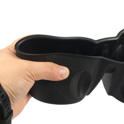 A8600-02 For Tester Model 3 / Y Car Center Console Storage Silicone Water Cup Holder(Black) by buy2fix