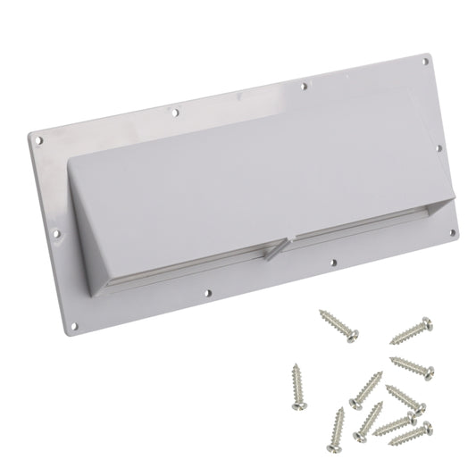 A8664 RV Range Hood Vent Exhaust Vent Cover with 10pcs Screws(White) - Air Conditioning System by buy2fix | Online Shopping UK | buy2fix