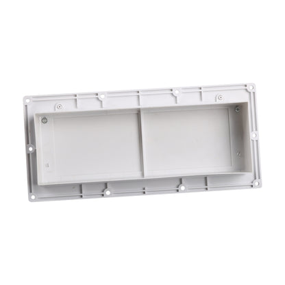 A8664 RV Range Hood Vent Exhaust Vent Cover with 10pcs Screws(White) - Air Conditioning System by buy2fix | Online Shopping UK | buy2fix