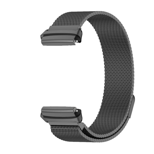 For Redmi Watch 3 Lite / Watch 3 Active Mijobs Milan Magnetic Metal Watch Band(Black) - Watch Bands by MIJOBS | Online Shopping UK | buy2fix