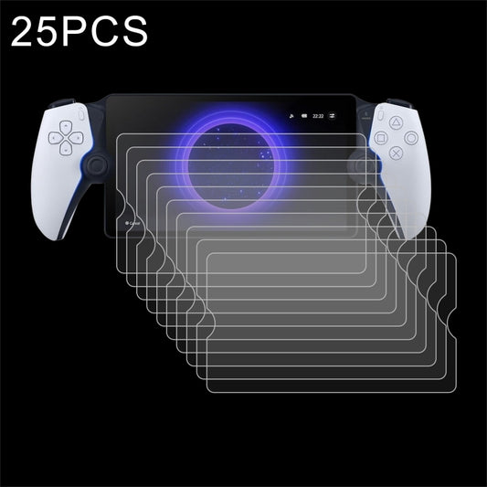 For Sony PS5 PlayStation Portal Remote 25pcs 9H 0.3mm Explosion-proof Tempered Glass Film - Others by buy2fix | Online Shopping UK | buy2fix