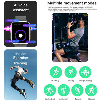 Q9 Smart Bracelet, 2.01 inch Waterproof Smart Watch, BT Call / Heart Rate / Blood Pressure / Blood Oxygen(Black Gold) by buy2fix