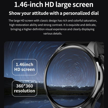 TM05 Pro Smart Bracelet, 1.46 inch Silicone Band IP67 Waterproof Smart Watch, Bluetooth Call / Heart Rate / Blood Pressure / Blood Oxygen(Silver) by buy2fix