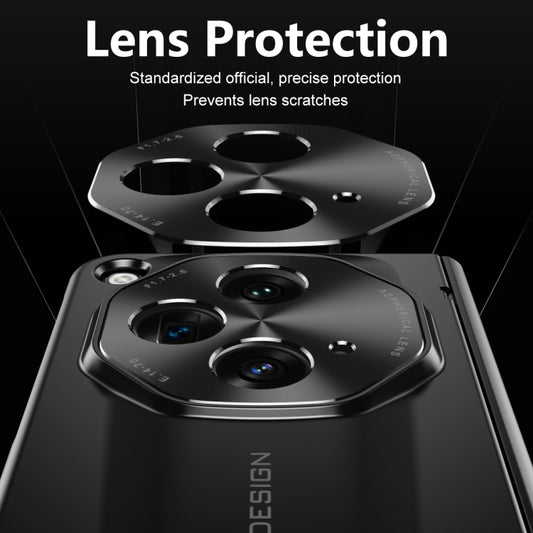 For OPPO Find N3 / OnePlus Open Integrated Frosted Electroplating Full Coverage Phone Case(Black) - OnePlus Cases by buy2fix | Online Shopping UK | buy2fix