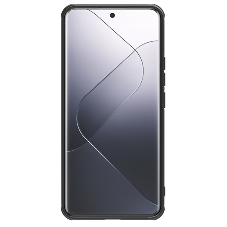 For Xiaomi 14 NILLKIN Black Mirror Prop CD Texture Mirror Phone Case(Black) by NILLKIN