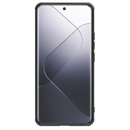 For Xiaomi 14 NILLKIN Black Mirror Prop CD Texture Mirror Phone Case(Black) by NILLKIN