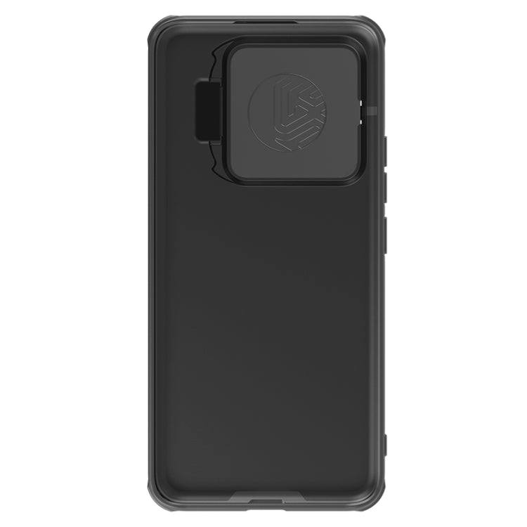 For Xiaomi 14 NILLKIN Black Mirror Prop CD Texture Mirror Phone Case(Black) by NILLKIN