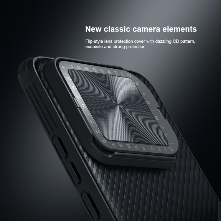 For Xiaomi 14 NILLKIN Black Mirror Prop CD Texture Mirror Phone Case(Black) by NILLKIN