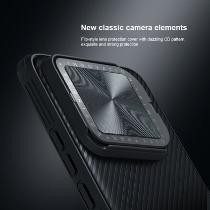 For Xiaomi 14 NILLKIN Black Mirror Prop CD Texture Mirror Phone Case(Black) by NILLKIN