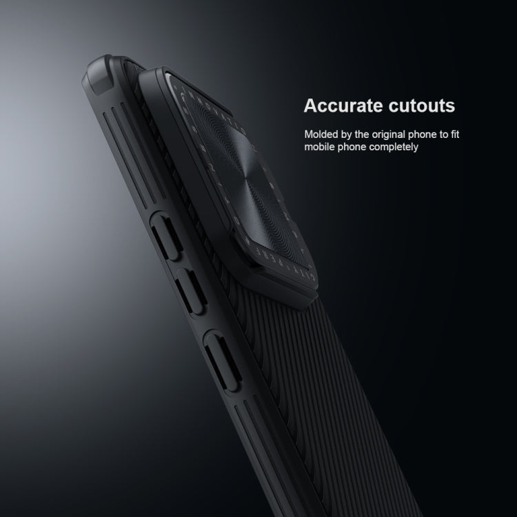 For Xiaomi 14 NILLKIN Black Mirror Prop CD Texture Mirror Phone Case(Black) by NILLKIN