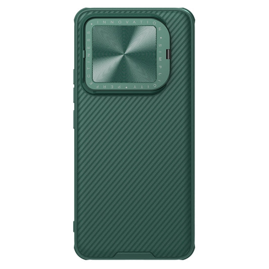 For Xiaomi 14 NILLKIN Black Mirror Prop CD Texture Mirror Phone Case(Green) - Xiaomi Cases by NILLKIN | Online Shopping UK | buy2fix